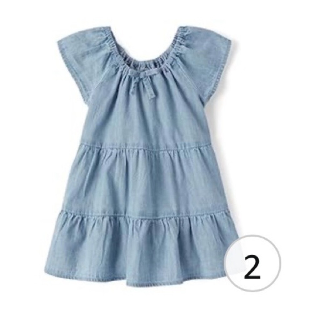The Children's Place Light Blue Casual Dress